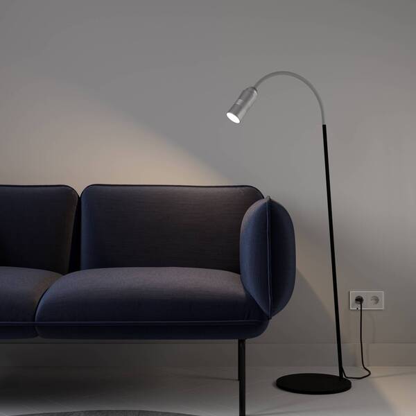  Top Light Neo! Floor Lampa Stojąca Led Alu/srebrna 