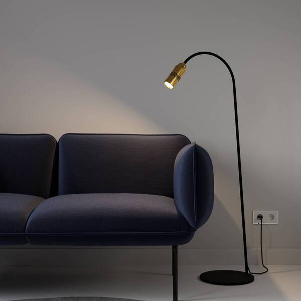  Top Light Neo! Floor Lampa Stojąca Led Mosiądz/czarna 