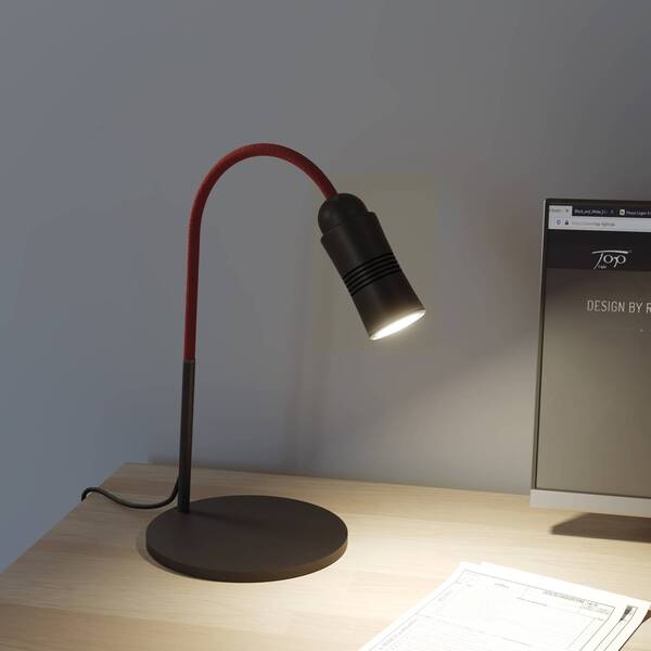  Top Light Neo! Table Lampa Stołowa Led Czarna/czerwona 