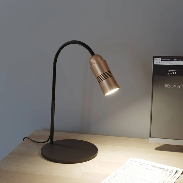  Top Light Neo! Table Lampa Stołowa Led Miedź/czarna 