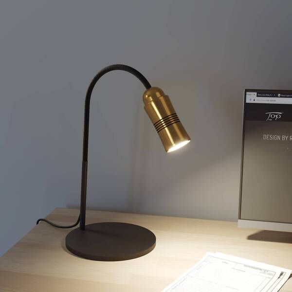  Top Light Neo! Table Lampa Stołowa Led Mosiądz/czarna 