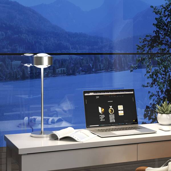  Top Light Puk Maxx Eye Table Led 37cm Matowa Soczewka, Matowy Chrom 