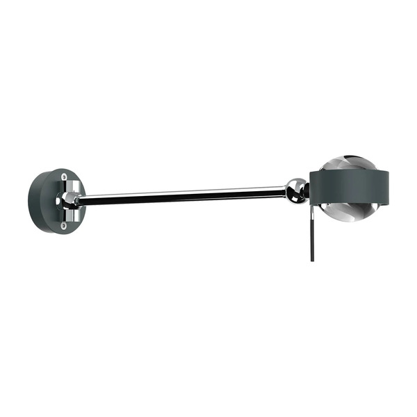  Top Light Puk Mini Hotel G9, 30 Cm, Przezroczyste Soczewki, Antracytowy 