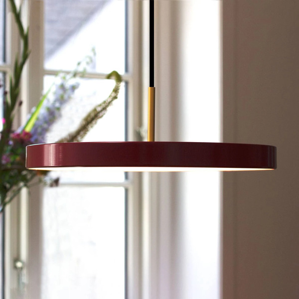  Umage Umage Asteria Medium Lampa Wisząca Led Czerwona 