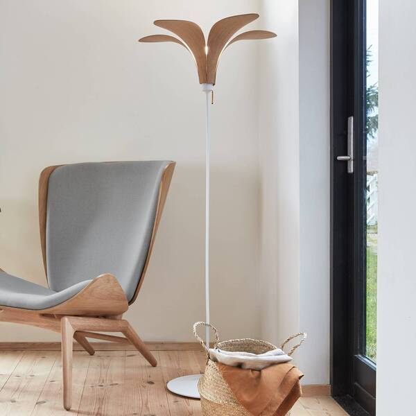  Umage Umage Lampa Stojąca Jazz Oak Statyw Biały 