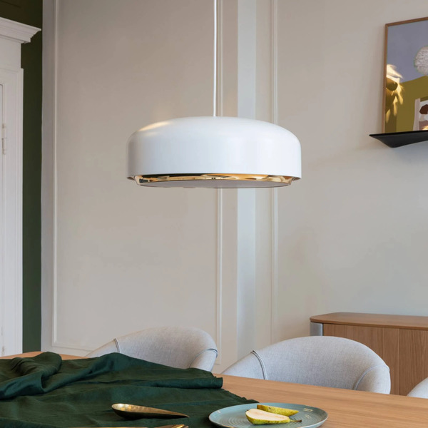  Umage Lampa Wisząca Umage Hazel Medium, Biała, ø 40 Cm 
