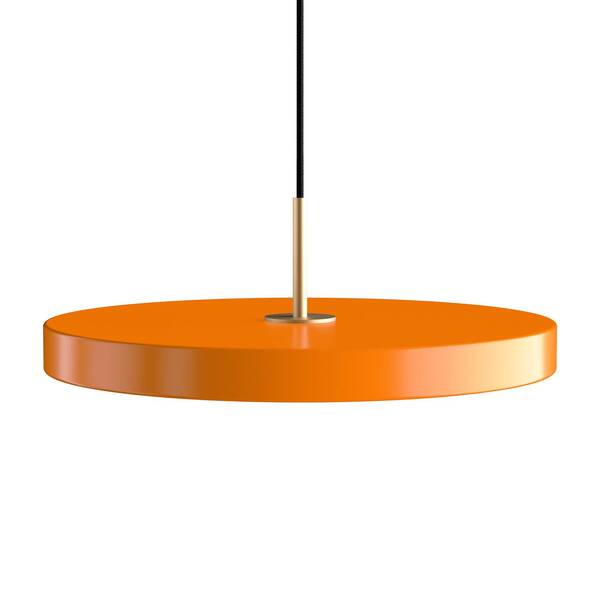  Umage Żyrandol Led Umage Asteria Medium, Pomarańczowa/mosiężna, ø 43 Cm 