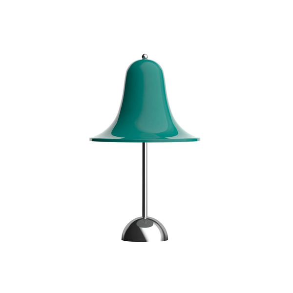  Verpan Lampa Stołowa Led Verpan Pantop, Ciemnoniebiesko-zielona, Ip44 