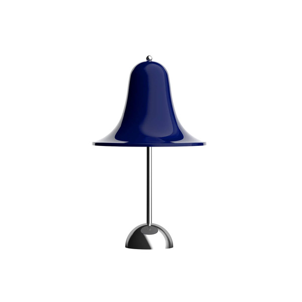  Verpan Lampa Stołowa Led Verpan Pantop, Niebieska, Wysokość 30 Cm 