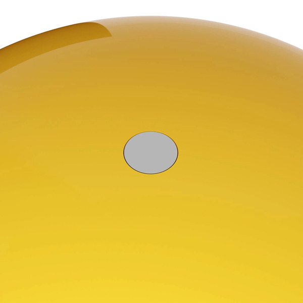  Verpan Lampa Stołowa Led Verpan Wire, żółta, Wysokość 25 Cm, Ip44 