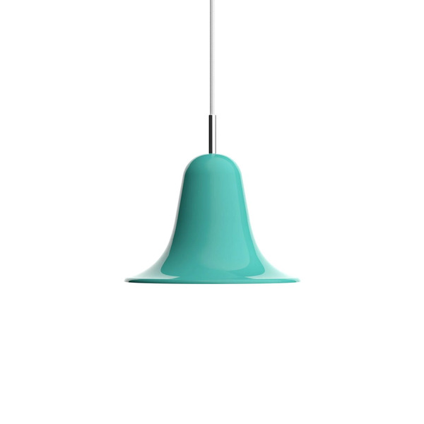  Verpan Żyrandol Verpan Pantop, Jasnoniebiesko-zielona, ø 23 Cm, E14 