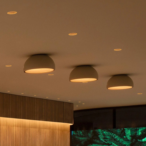  Vibia Vibia Duo 4874 Lampa Sufitowa Led, Kremowa 