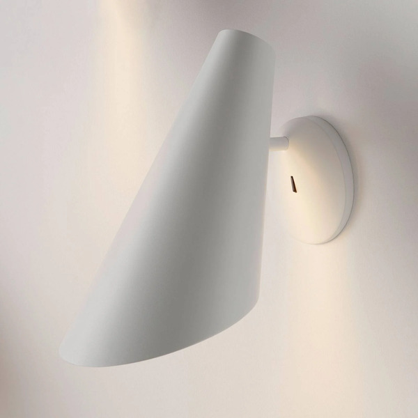  Vibia Vibia I.cono 0720 Kinkiet, 28 Cm, Biały 