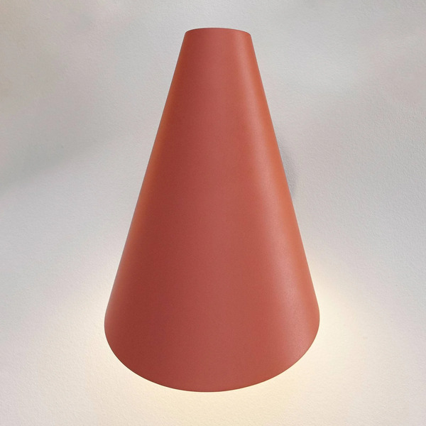  Vibia Vibia I.cono 0720 Kinkiet, 28 Cm, Czerwono-brązowy 