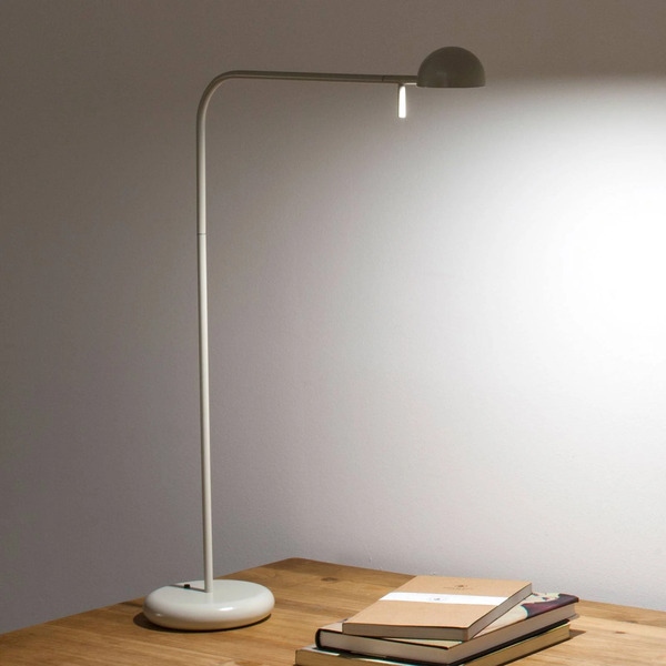  Vibia Lampa Stołowa Led Vibia Pin 1655, Długość 40 Cm, Kremowa 