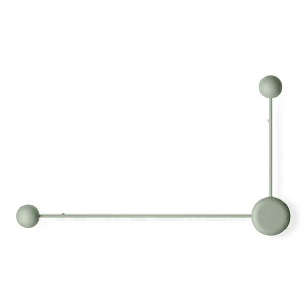  Vibia Vibia Pin 1694 Kinkiet Led, 2-punktowa, Zielony 
