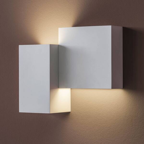  Vibia Vibia Structural 2602 Kinkiet Led, Jasnoszary 