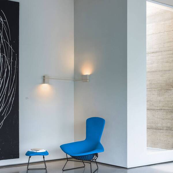  Vibia Vibia Structural 2620 Narożna Lampa ścienna, Szara 