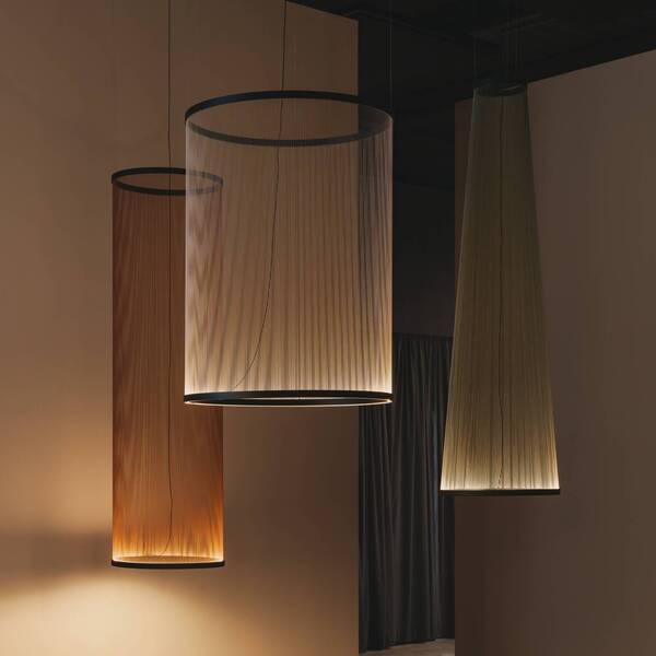  Vibia Vibia żyrandol Led Array Zielony 193 X 124 Cm Cylinder 927 ściemniany 