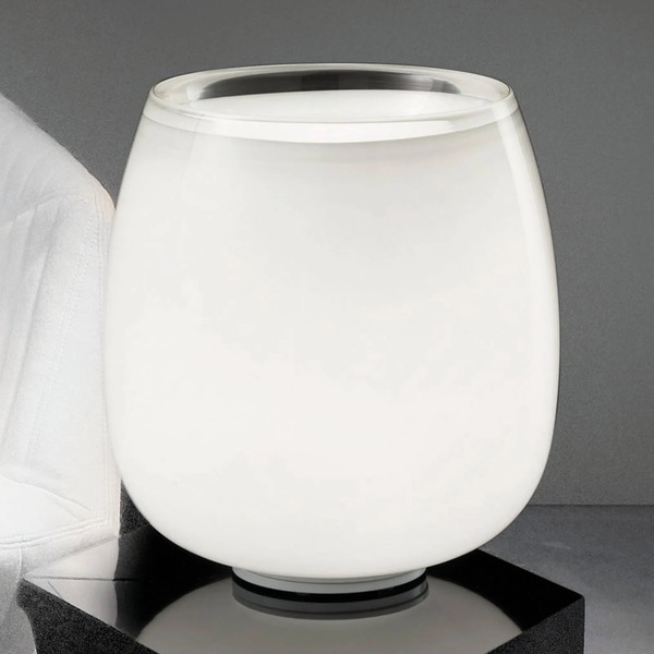  Vistosi Implode - Szklana Lampa Stołowa ø 38 Cm 