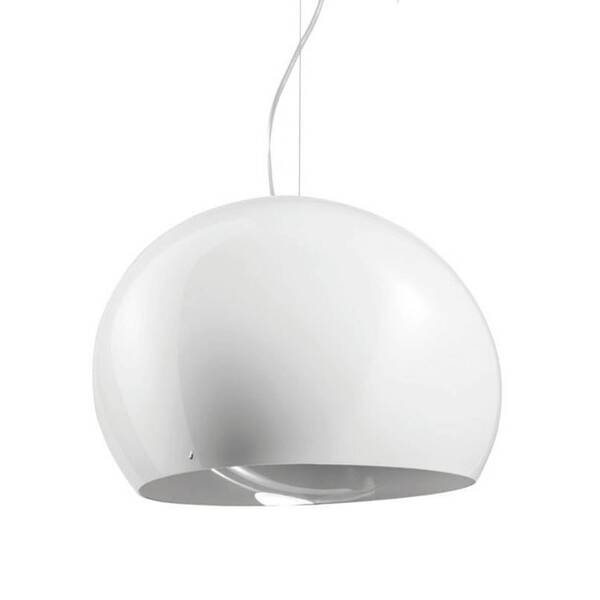  Vistosi Lampa Wisząca Surface ø 27 Cm, E27 Biała/szara 