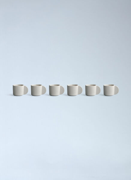  101 Copenhagen 101 Copenhagen Set Of Six Native Espresso Cups -  Tea & Coffee Cream One Size 