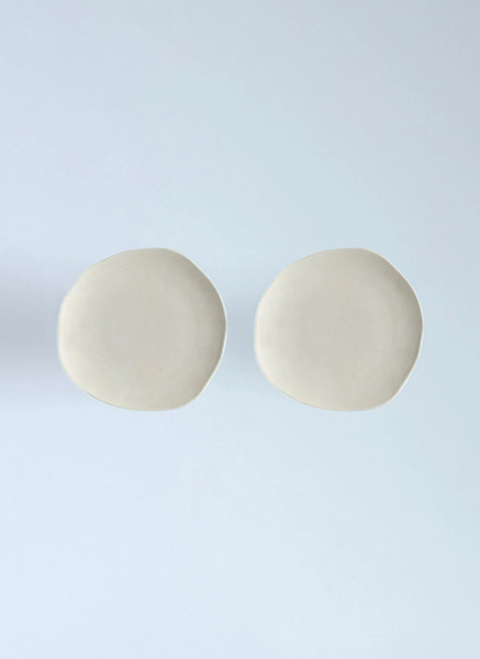  101 Copenhagen 101 Copenhagen Set Of Two Native Dessert Plates -  Kitchen Black One Size 