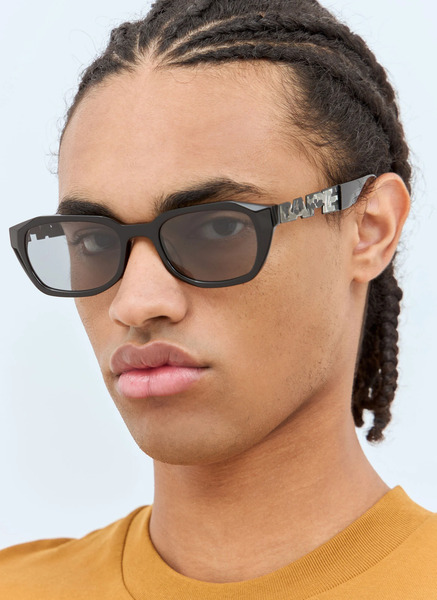  A Bathing Ape® A Bathing Ape® #2 Rectangular Sunglasses - Mann Sonnenbrillen Black One Size 