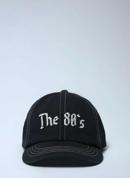  Achm Achm Logo Motif Baseball Cap - Mann Hats Black One Size 