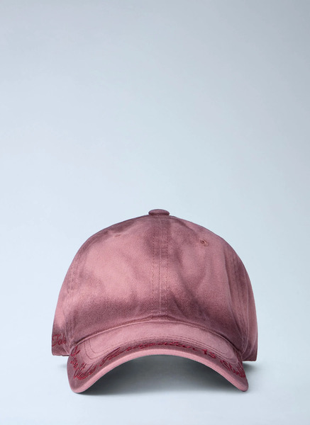  Acne Studios Acne Studios Washed Baseball Cap - Frau Hats Pink One Size 