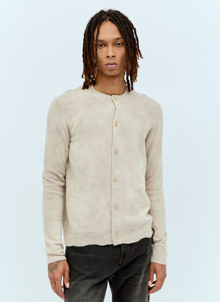  Acne Studios Acne Studios Wool-blend Cardigan - Mann Strick Beige Xl 