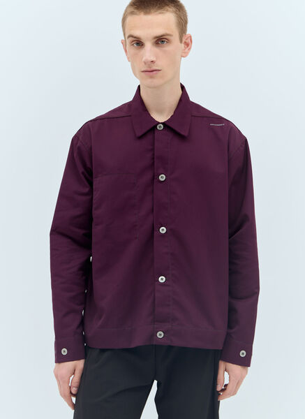  Affxwrks Affxwrks Works Jacket - Mann Jacken Purple Xl 