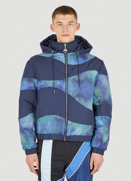  Ahluwalia Studio Ahluwalia Studio Shakti Puffer Jacket - Mann Jacken Blue M 