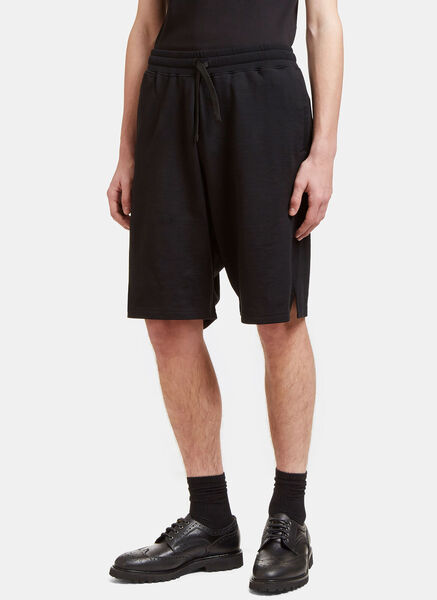  Aiezen Aiezen Wool-blend Oversized Bermuda Shorts - Mann Shorts Black Xl 