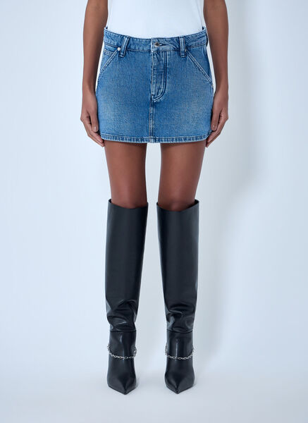  Alexander Wang Alexander Wang Denim Mini Skirt - Frau Röcke Blue 25 