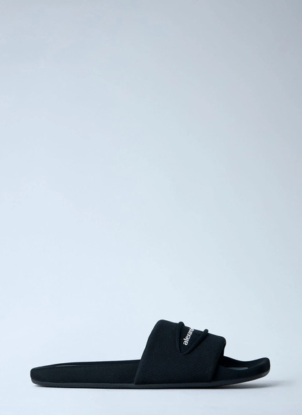  Alexander Wang Alexander Wang Mesh Slide Sandals - Frau Slides Black Eu - 38 