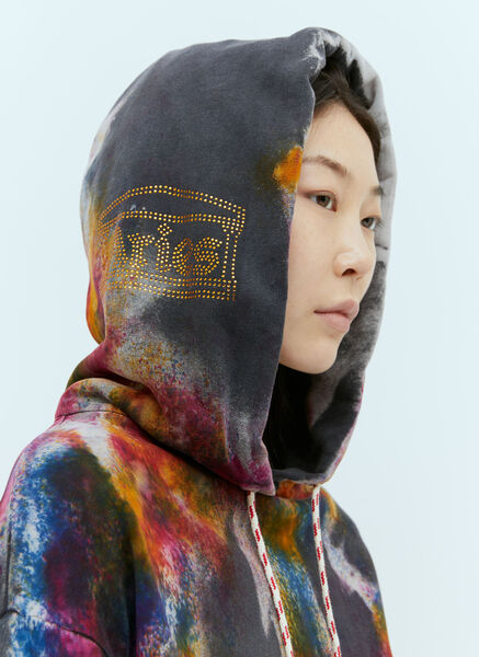  Aries Aries Colourspray Hooded Sweatshirt - Frau Sweatshirts Grey Xs 