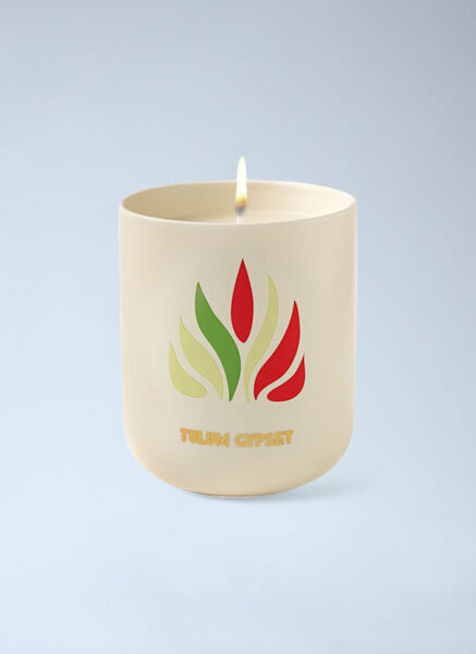  Assouline Assouline Tulum Gypset Travel Candle -  Candles & Scents Green One Size 