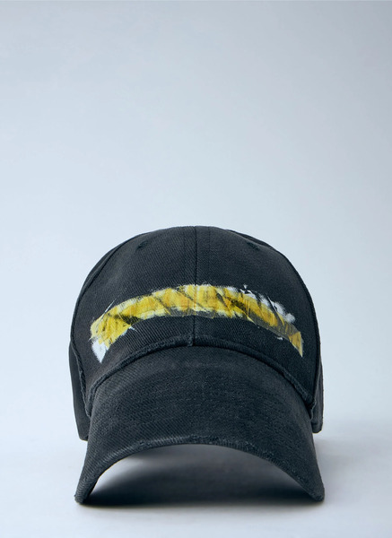  Balenciaga Balenciaga Faded Washed Cap - Mann Hats Black M 