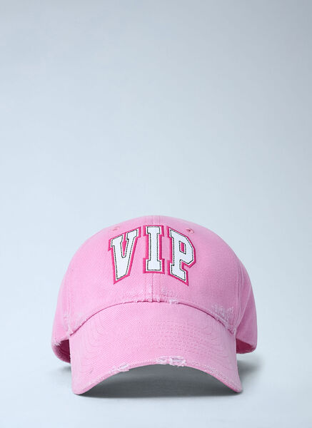  Balenciaga Balenciaga Logo Motif Baseball Cap - Frau Hats Pink M 