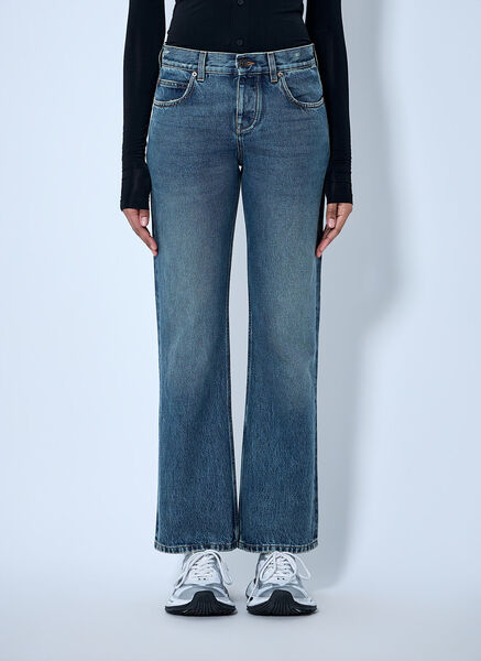  Balenciaga Balenciaga Regular Fit Jeans - Frau Jeans Blue 26 