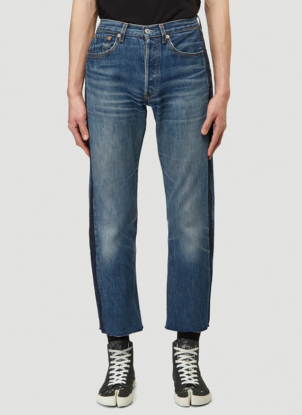  Bonum Bonum Contrast-panel Jeans -  Jeans Blue 30 