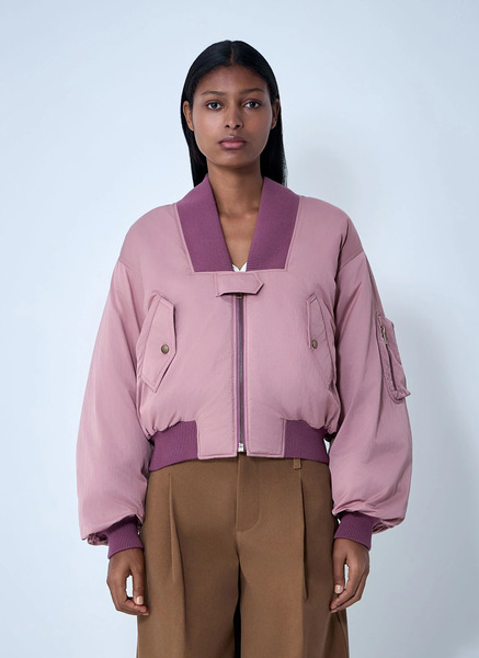  Chloé Chloé Bomber Jacket - Frau Jacken Brown Fr - 38 