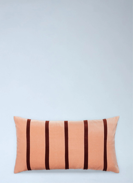  Christina Lundsteen Christina Lundsteen Velvet Stripe Cushion -  Textiles Multicolour One Size 