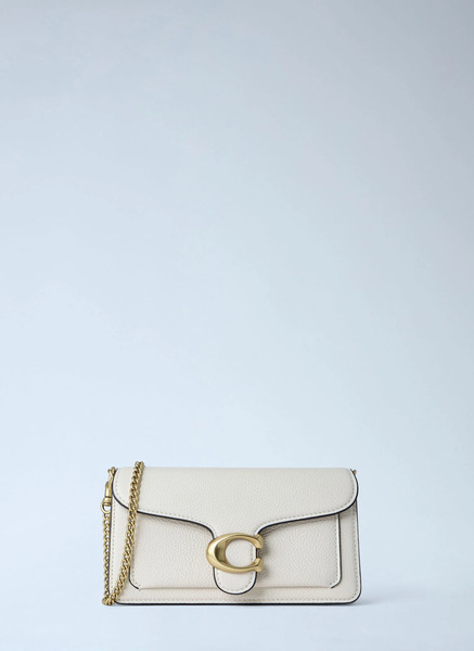  Coach Coach Chain Tabby Shoulder Bag - Frau Schultertaschen White One Size 