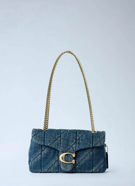  Coach Coach Tabby Shoulder Bag 26 - Frau Schultertaschen Blue One Size 