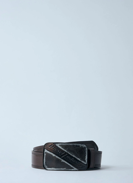  Diesel Diesel B-industry Belt - Mann Gürtel Brown 85 
