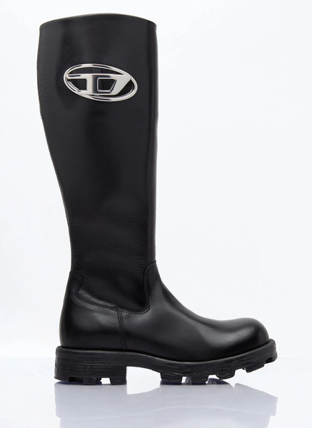  Diesel Diesel D-hammer Hb Boots - Frau Stiefel Black Fr - 36 
