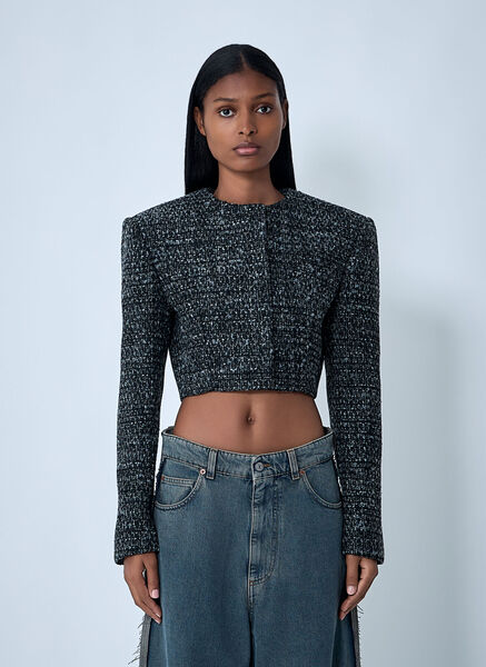  Diesel Diesel G-crop Jacket - Frau Jacken Black It - 38 