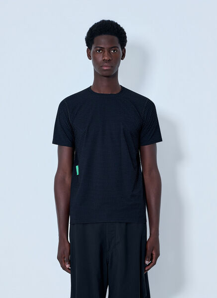  District Vision District Vision Textured Crewneck T-shirt - Mann T-shirts Black Xl 
